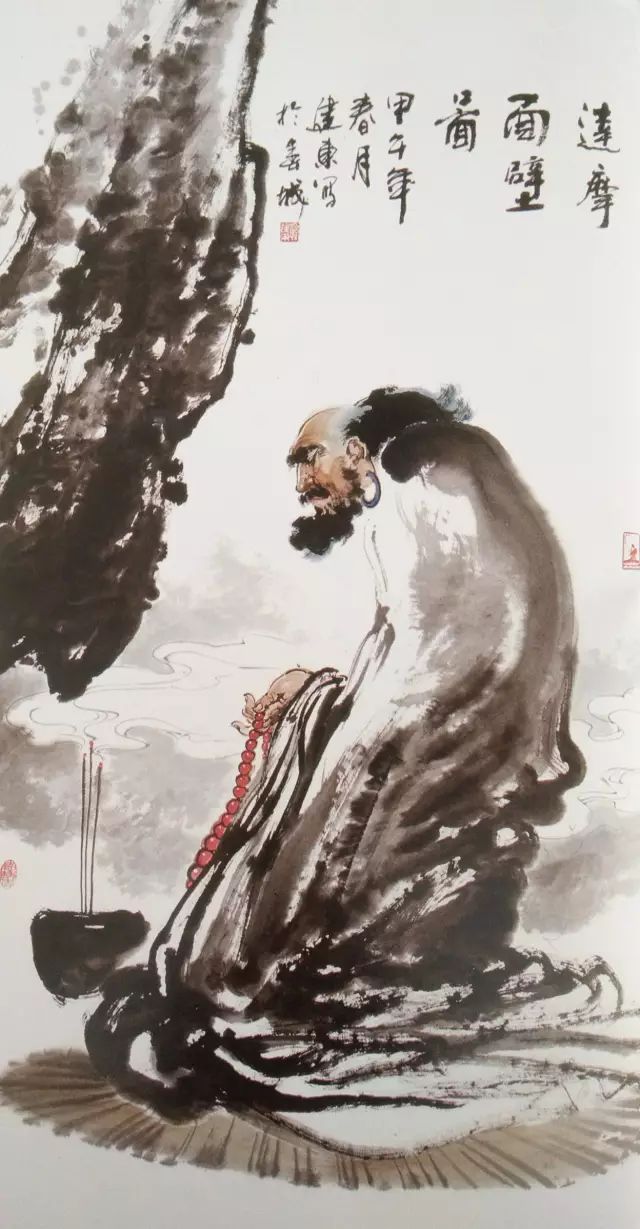 国画小写意人物画作品,姚有多国画写意人物画