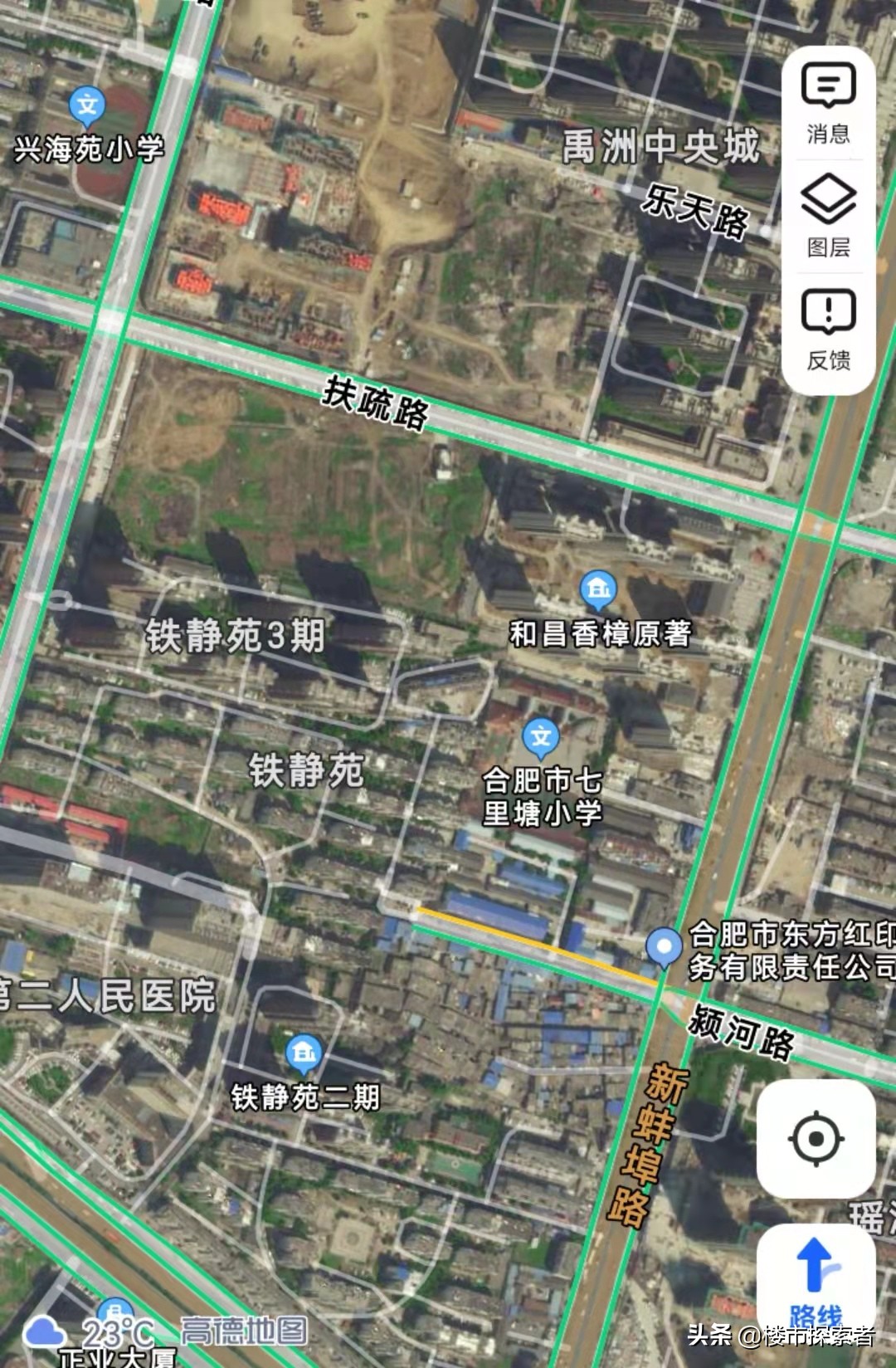 合肥新站区地图,合肥新站区买房地图