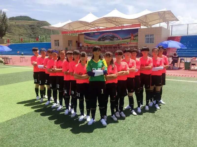 靖远女足,甘肃省靖远二中女足