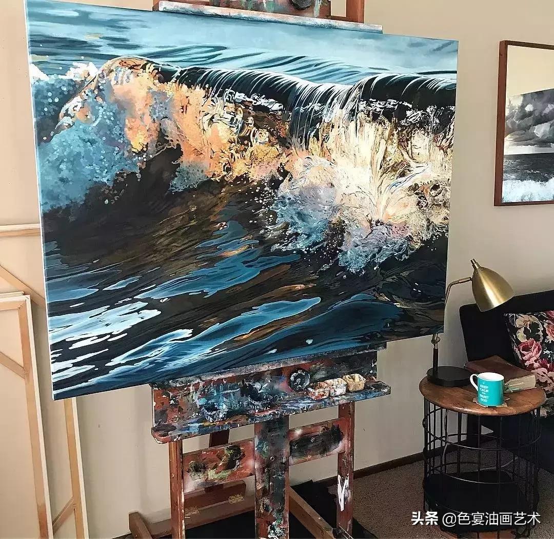 用最简单的画笔，画出绝美的大海