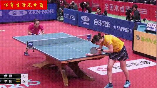 早田希娜急长发球战例，谈乒乓球怎样练发球，如何发得更快更转