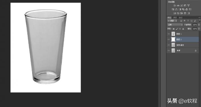 ps教程利用通道抠取透明的玻璃杯,ps怎么利用通道抠取透明物体