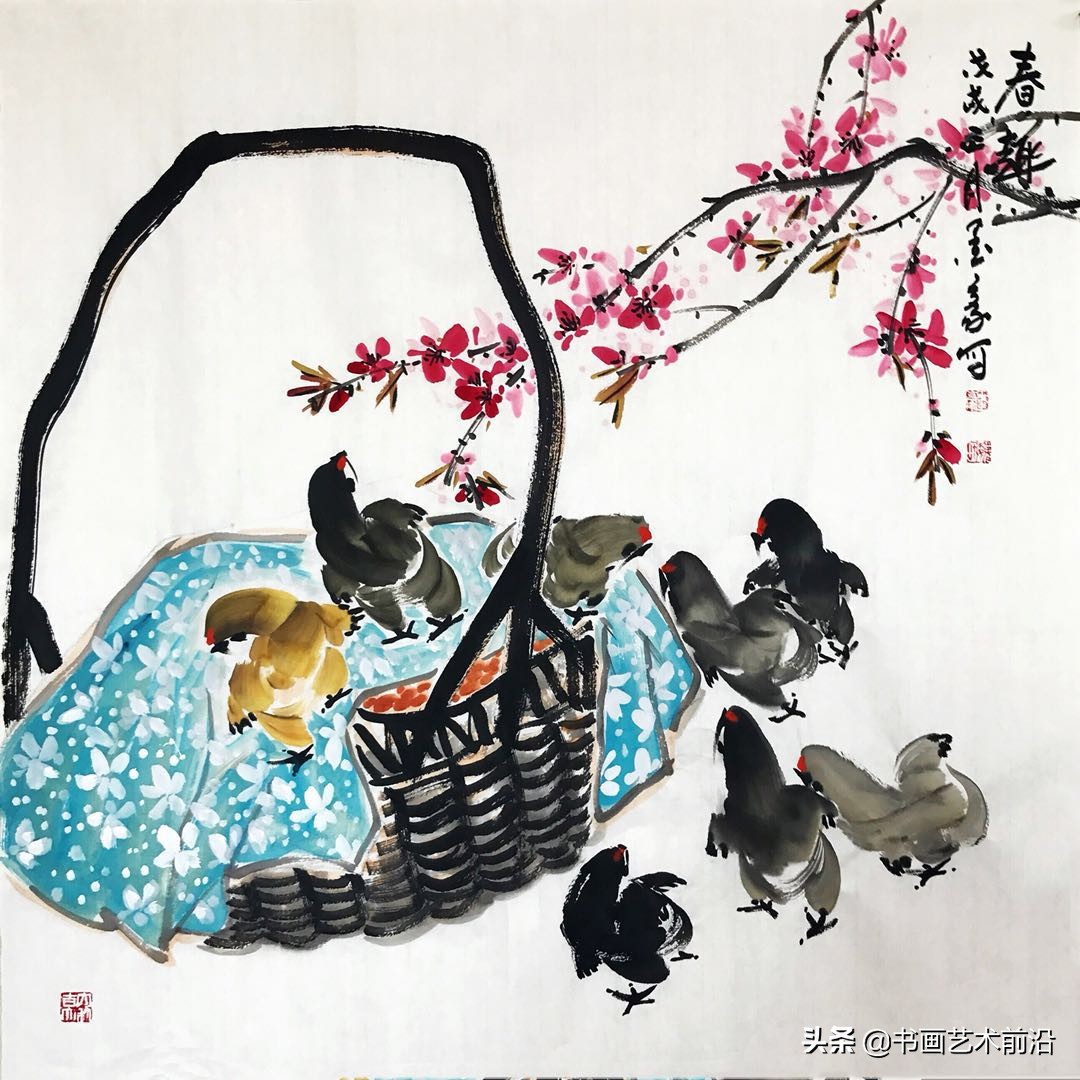 写意鸡画大全,写意鸡的图片大全