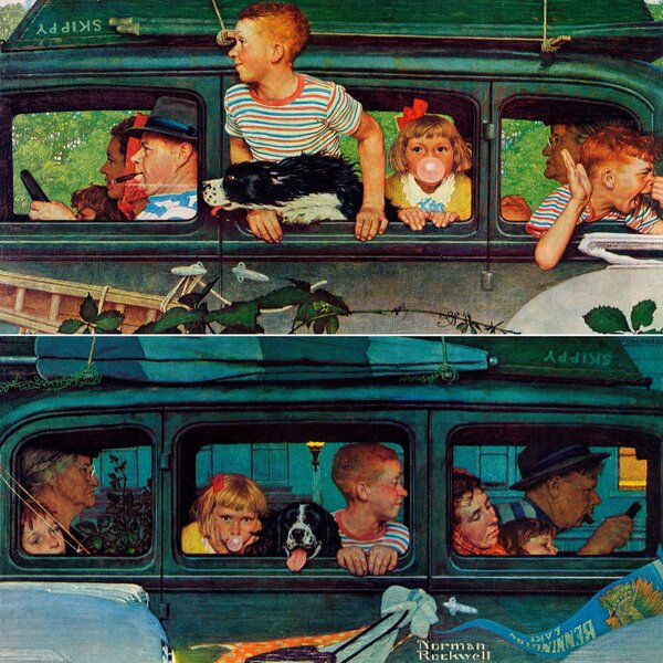 生活的甜美流淌在他笔下-美国插画艺术家诺曼·洛克威尔