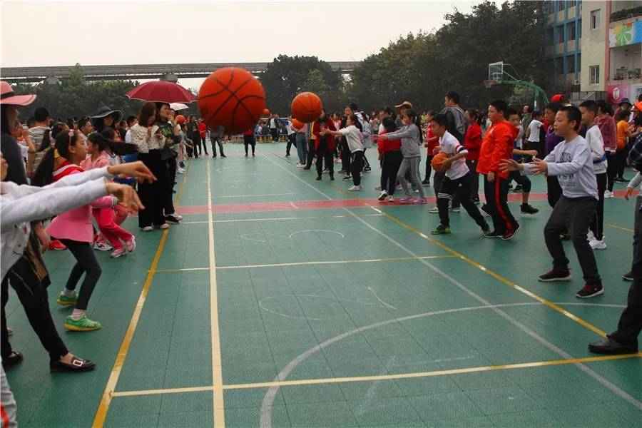 渝北实验小学阳光体育节开幕式,渝北区两江小学灵动体育节