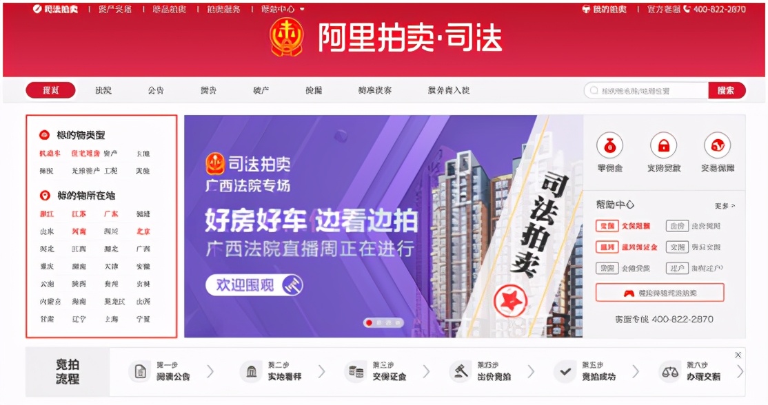 网上司法拍卖流程以及规则,一文看懂打官司流程