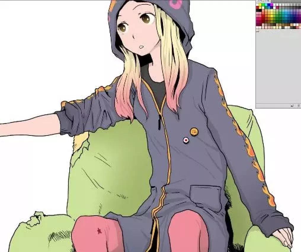 板绘线稿绘画全过程,手绘基础为零可以从板绘开始