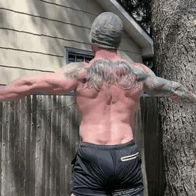 弹力绳瘦背锻炼方法图解,健身最全26种弹力绳训练方法