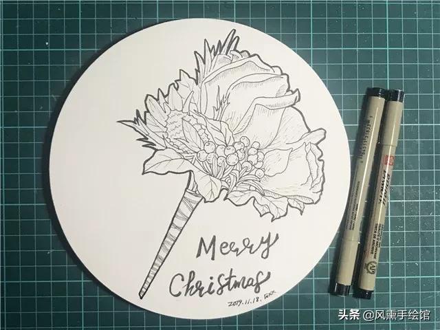 圣诞贺卡手工创意,圣诞节贺卡美术作品