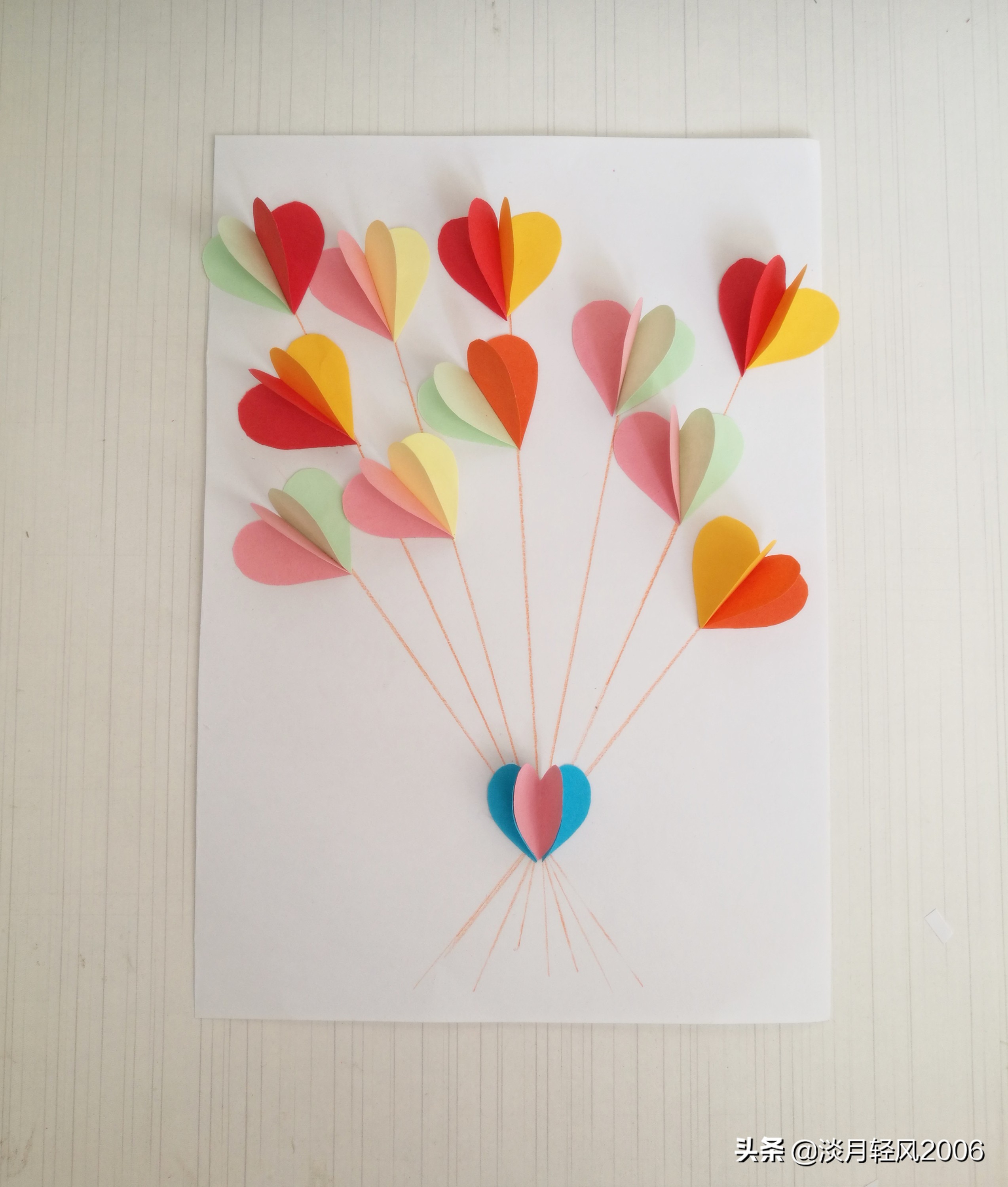 今天母亲节怎么做母亲节贺卡,母亲节制作贺卡爱心