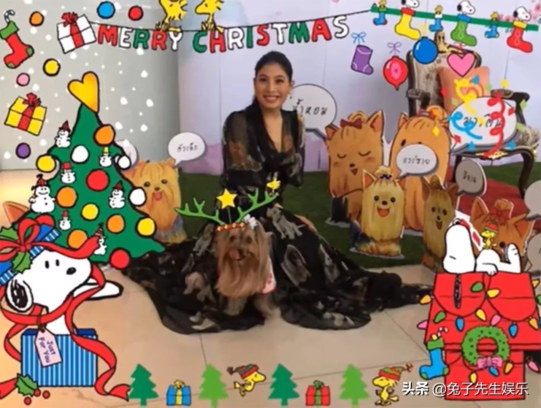 泰国公主的新年贺卡,泰国王室公主新年贺卡