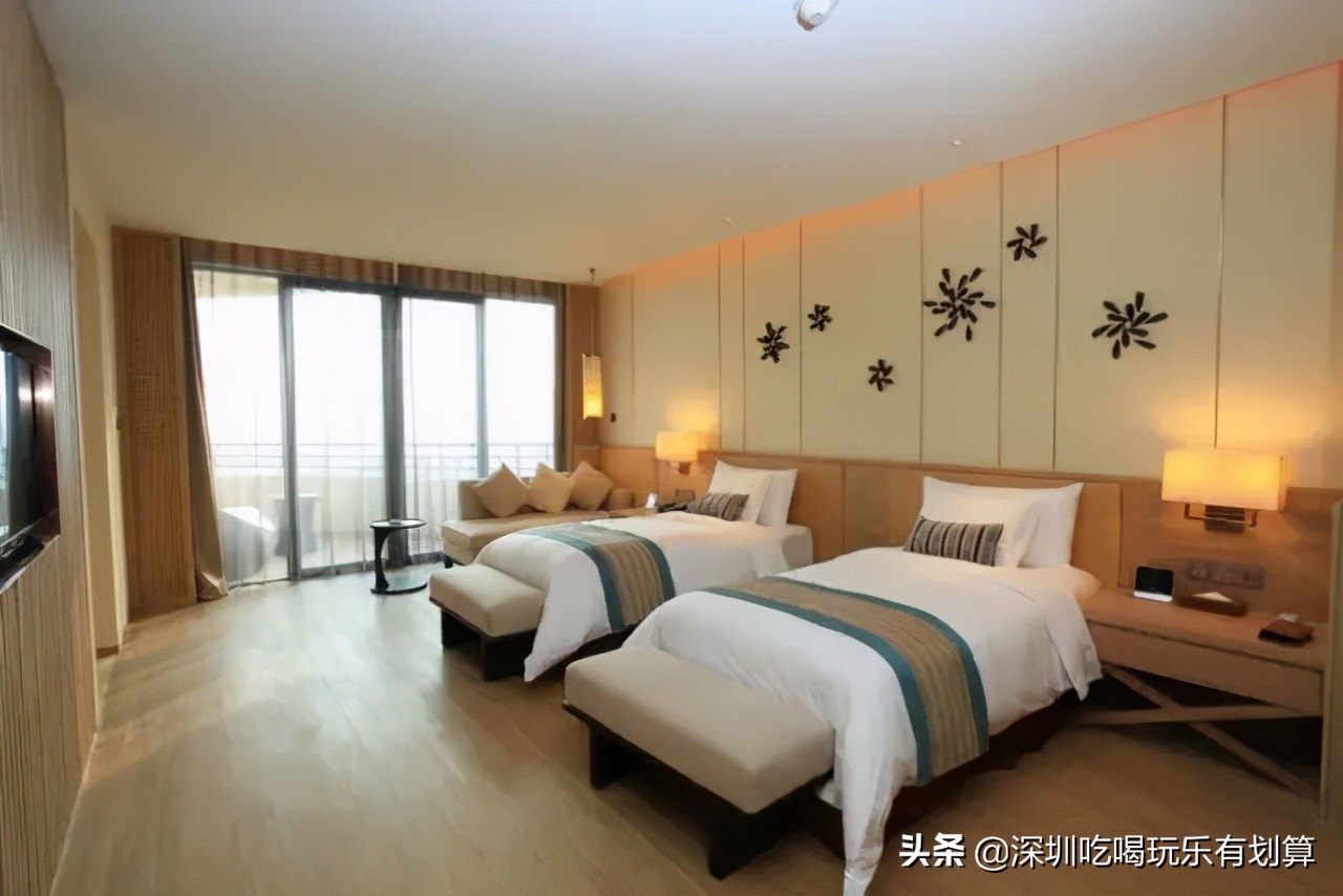 号称广东“小巴厘岛”，泡天海温泉，观一线海景，五星酒店平民价