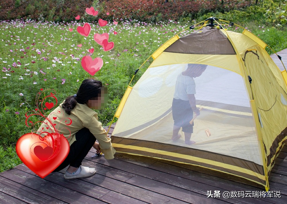 适合妈妈带宝宝的户外露营帐篷,儿童户外露营帐篷外出游玩必备