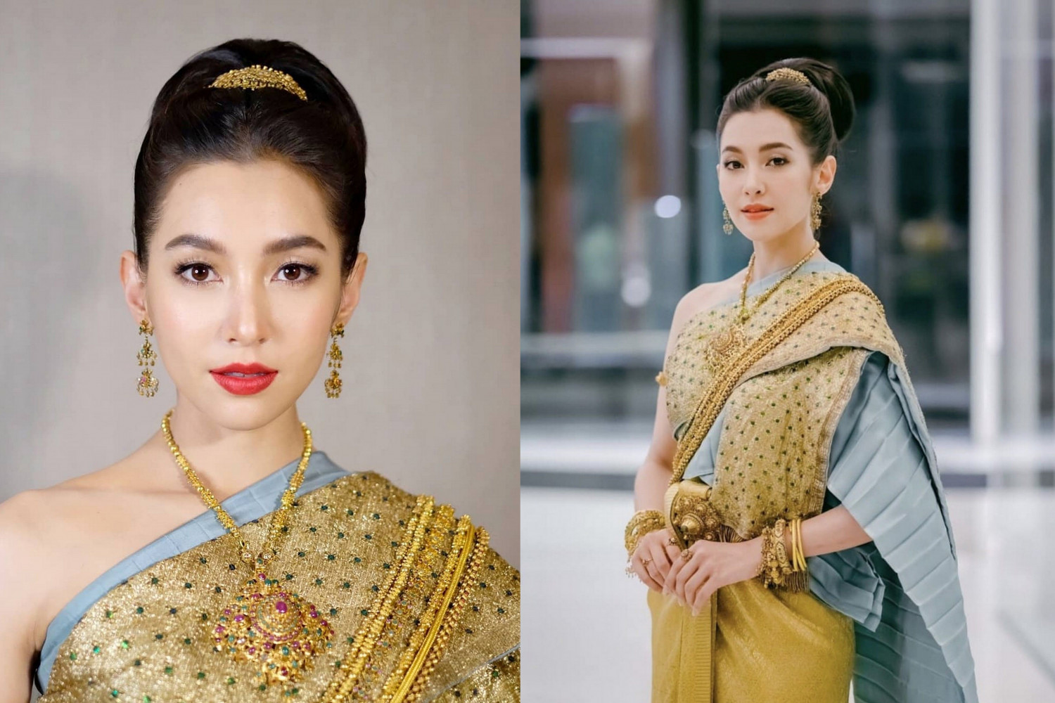 泰国服饰和印度服饰的区别,泰国传统服饰走秀视频