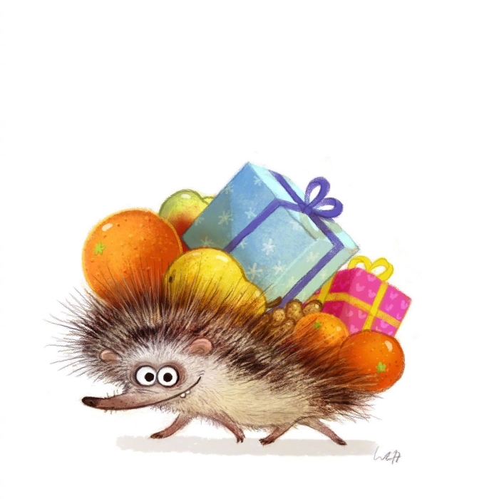 超萌超可爱的彩铅手绘插画，她的作品都很熟悉，可就是看不腻啊