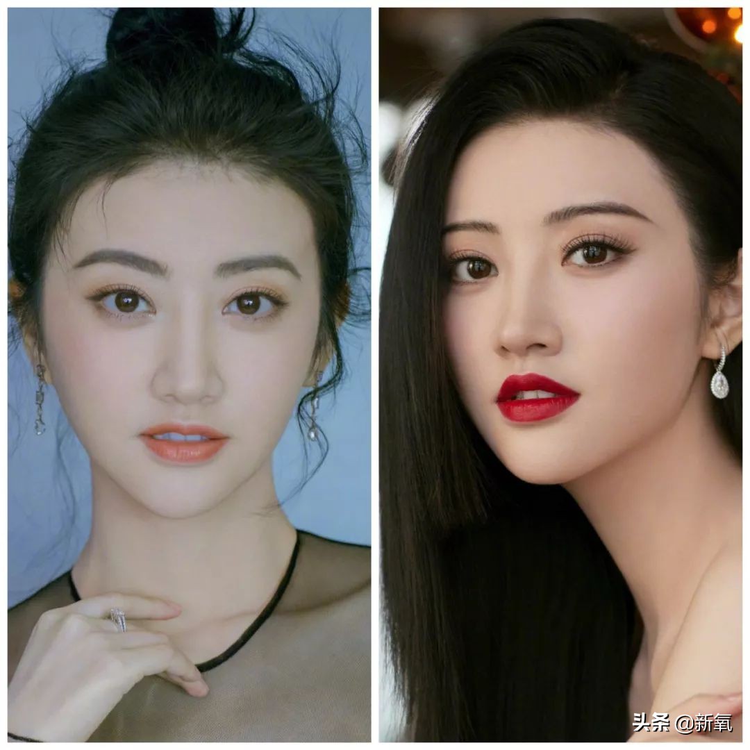 景甜各种眉形,景甜新眉形