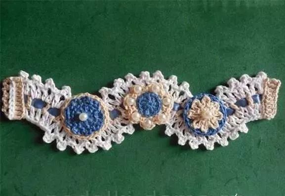 钩针耳环教程图解,钩针编织耳环图解