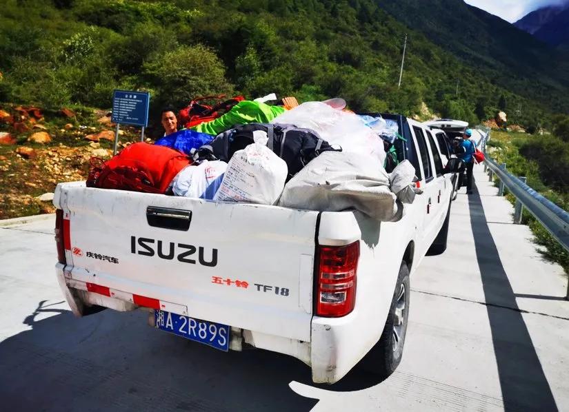 贡嘎山的徒步,贡嘎雪山大环线徒步游记