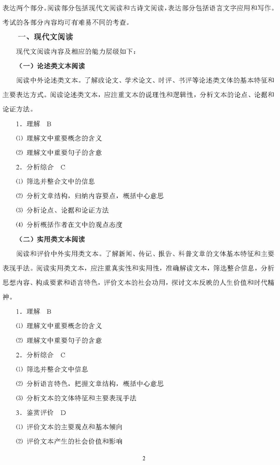 2020美术高考大纲,2020高考英语大纲书面表达