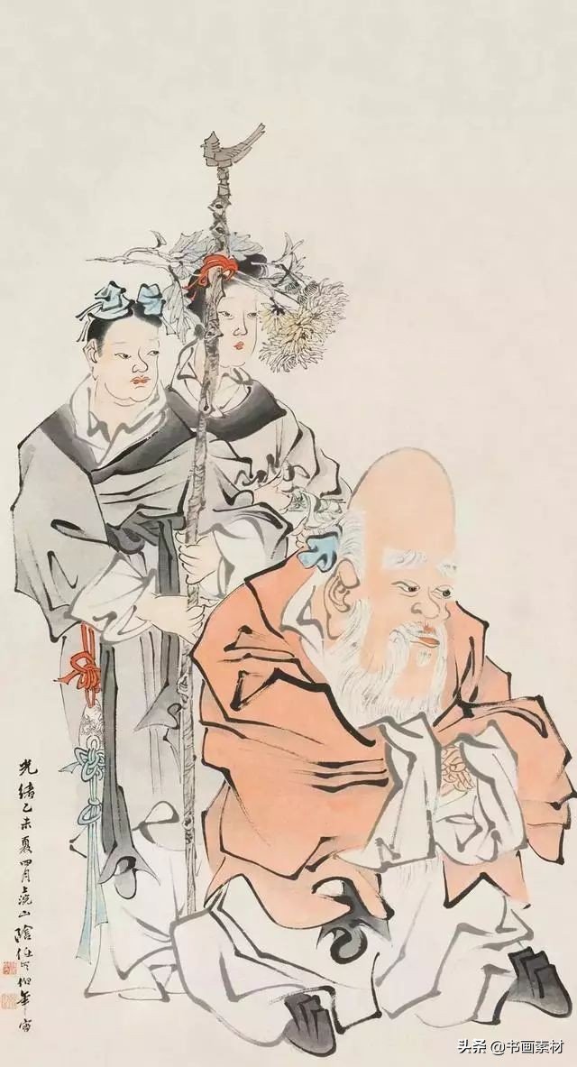 任伯年与范曾老子出关图的对比 (任伯年范曾书法作品)