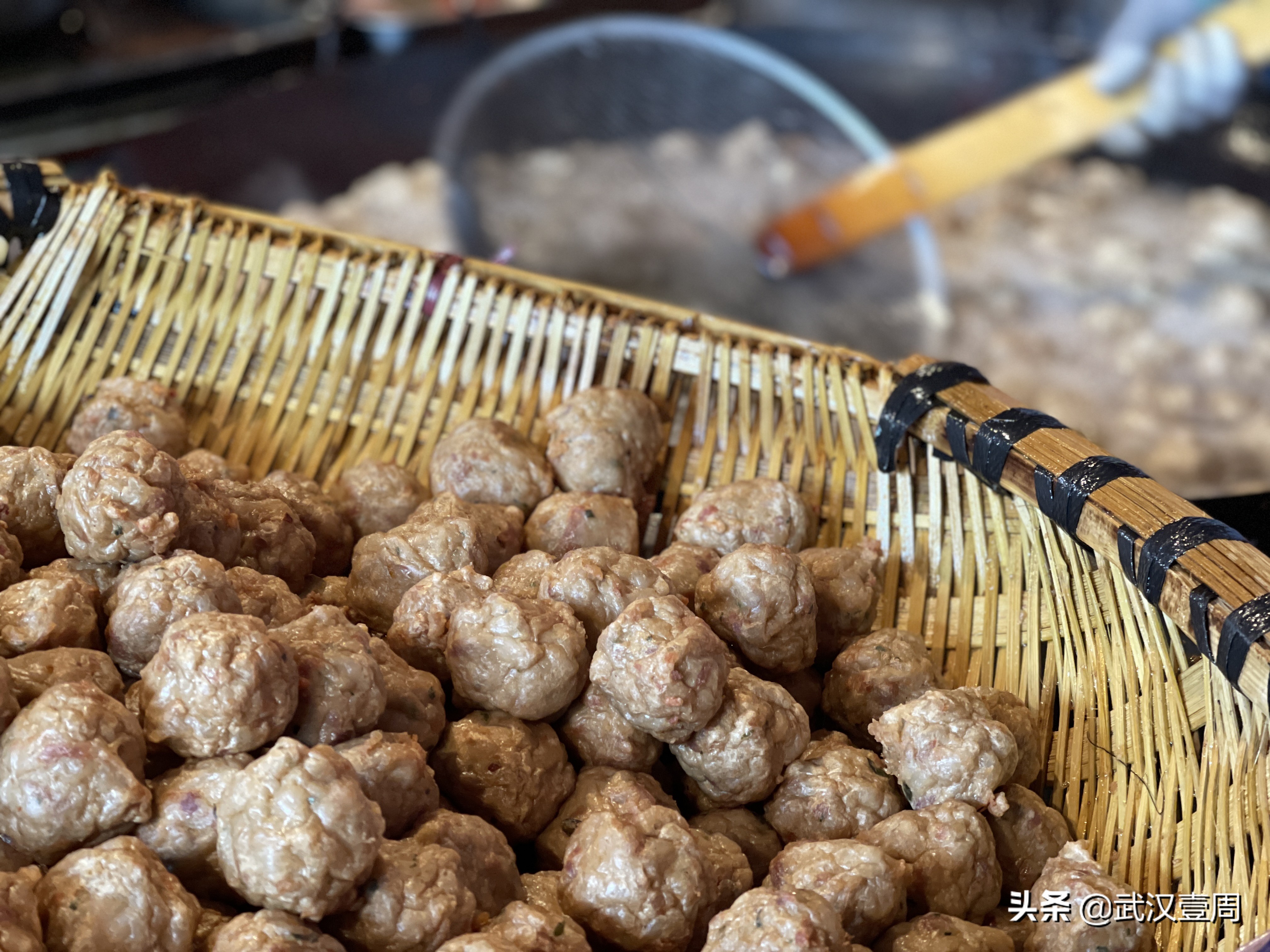 年味武汉：汉阳升官渡的炸圆子，还是小时候的味道