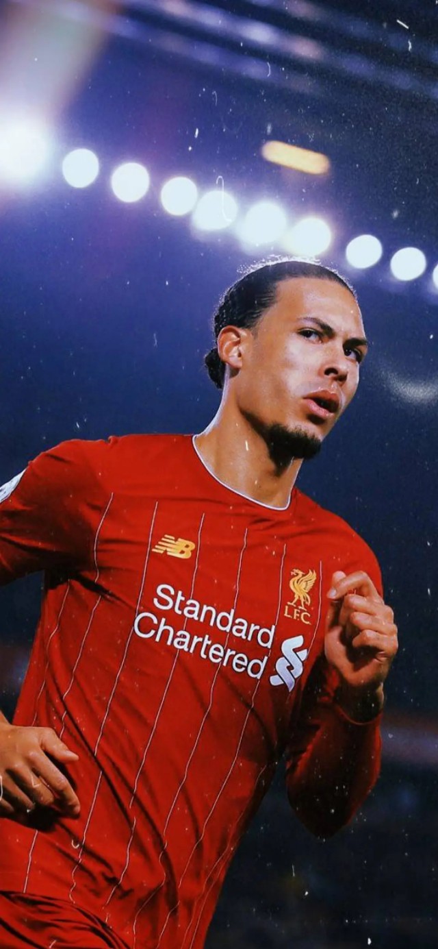 范戴克壁纸足球,足球最强防守后卫范戴克