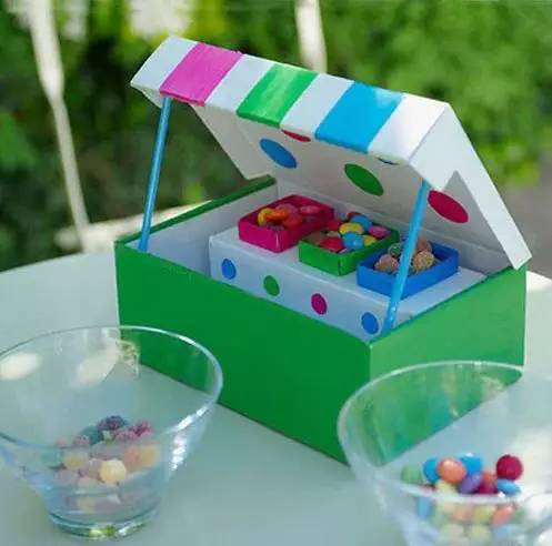 鞋盒手工创意小学,4-6岁儿童鞋盒手工小汽车