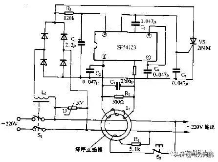 三相四线漏电保护器原理图,3p漏电保护器原理图