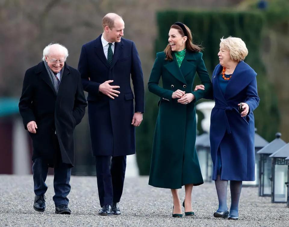 凯特王妃穿一身绿，让她放飞自我的岛国居然比重庆市还小