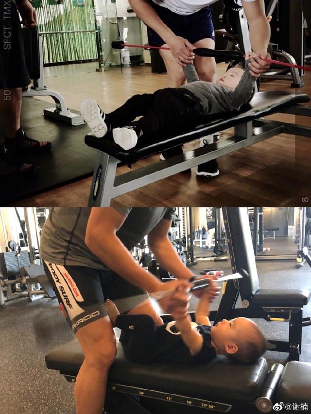 吴京儿子肌肉照,吴京儿子肌肉照片