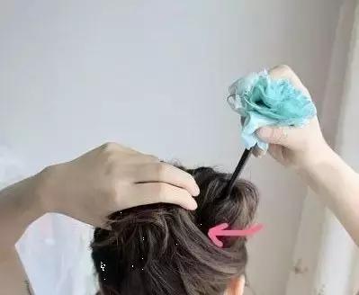 如何用簪子盘发短发,如何用簪子盘发汉服