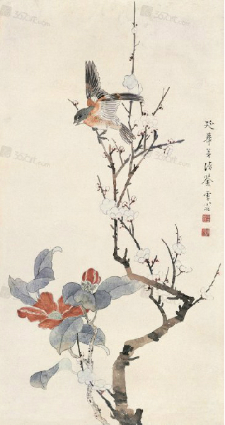 陈之佛工笔花鸟画技法解析,陈之佛花鸟画教程视频