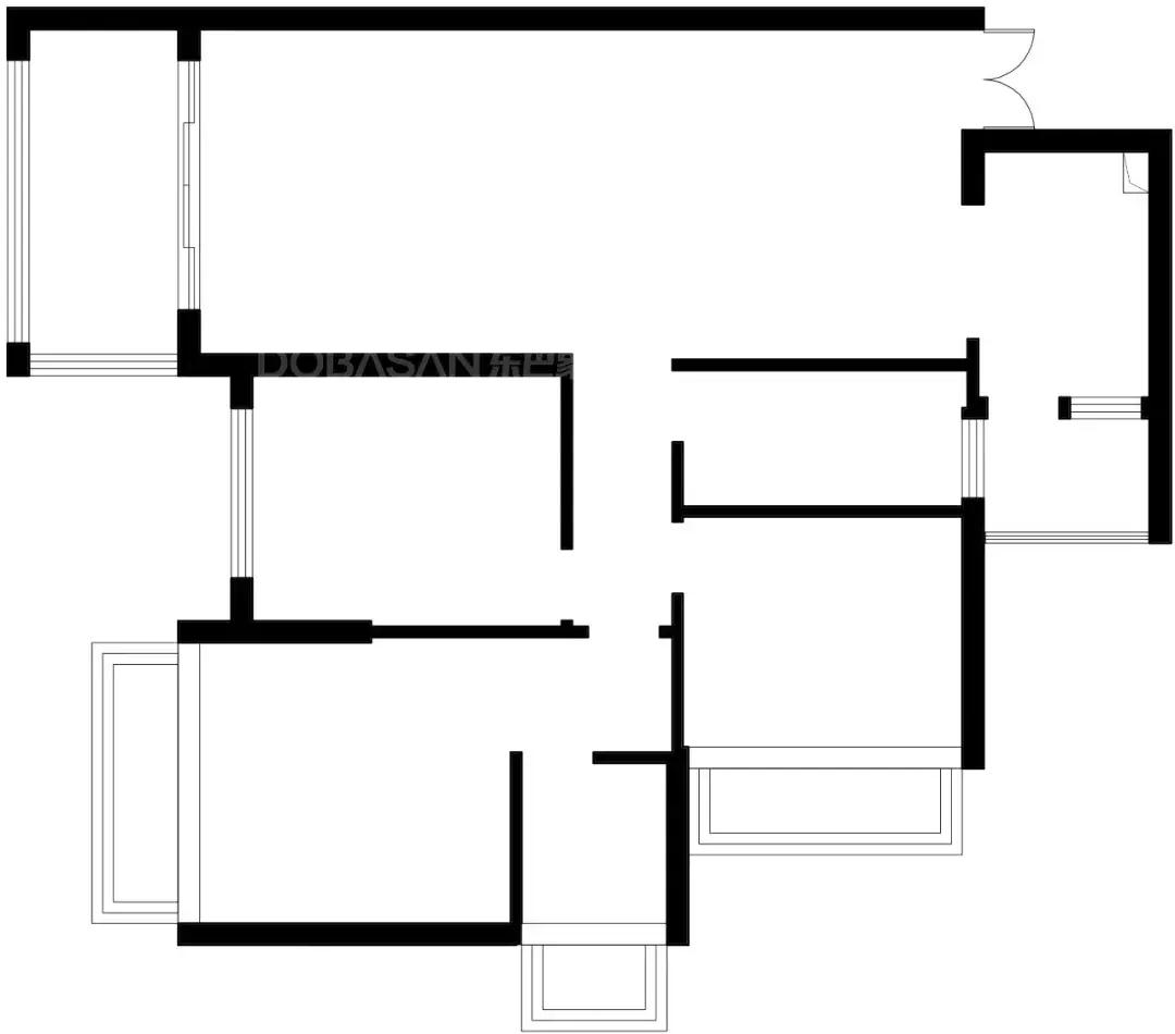 100㎡以上基础户型需要怎样的设计能达到完美呢？我们来看一下~