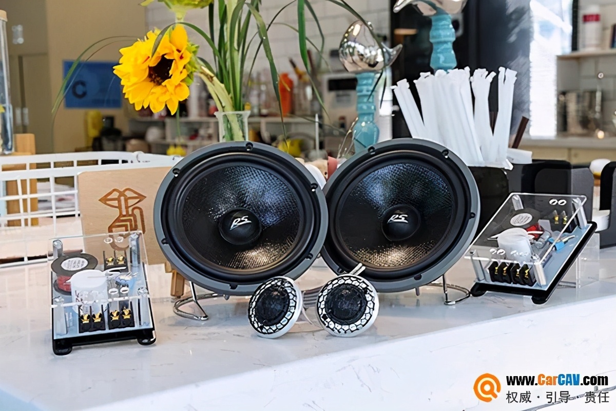 德国rs新能量两分频喇叭效果,汽车音响德国rs高端喇叭