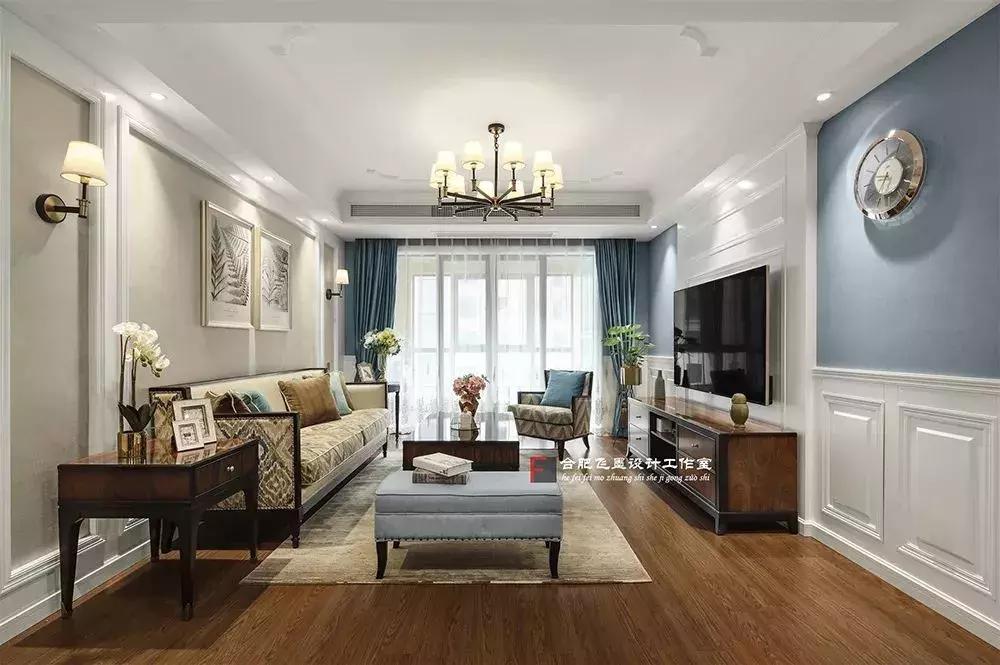 电视背景墙平面好看还是悬挂好看,入住后改电视背景墙