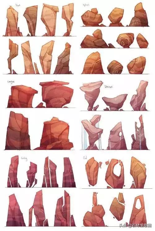 石材景观设计图片大全,园林石材景观大全