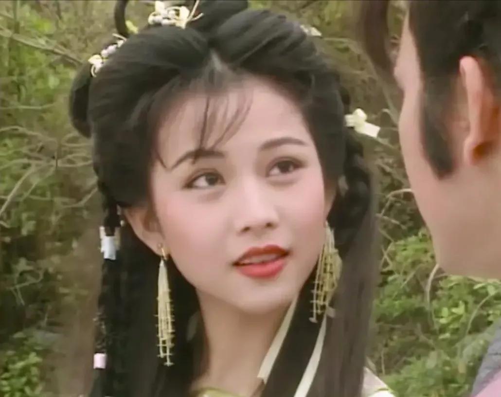 港台女星古装头饰,港剧古装小辫子发型