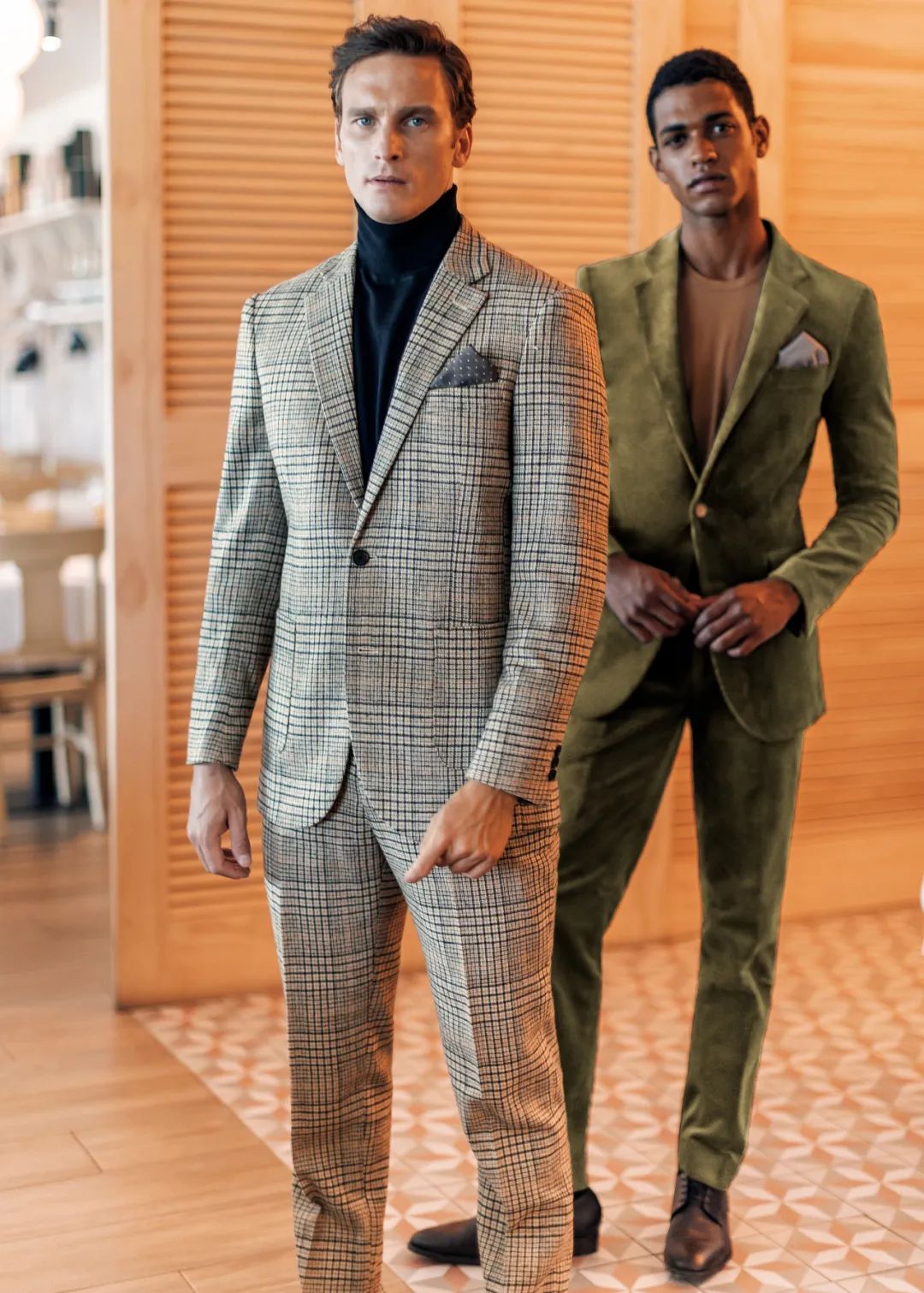 夏季男装西服的选择,男装2024新款套装高级感正装