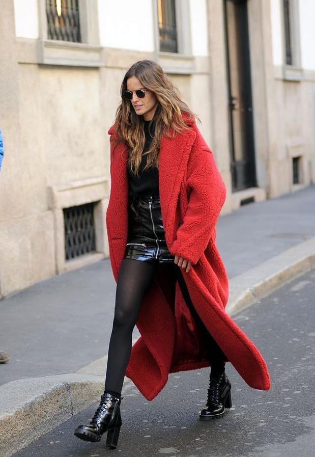 大衣穿出时髦高级感,呢子大衣穿出休闲感