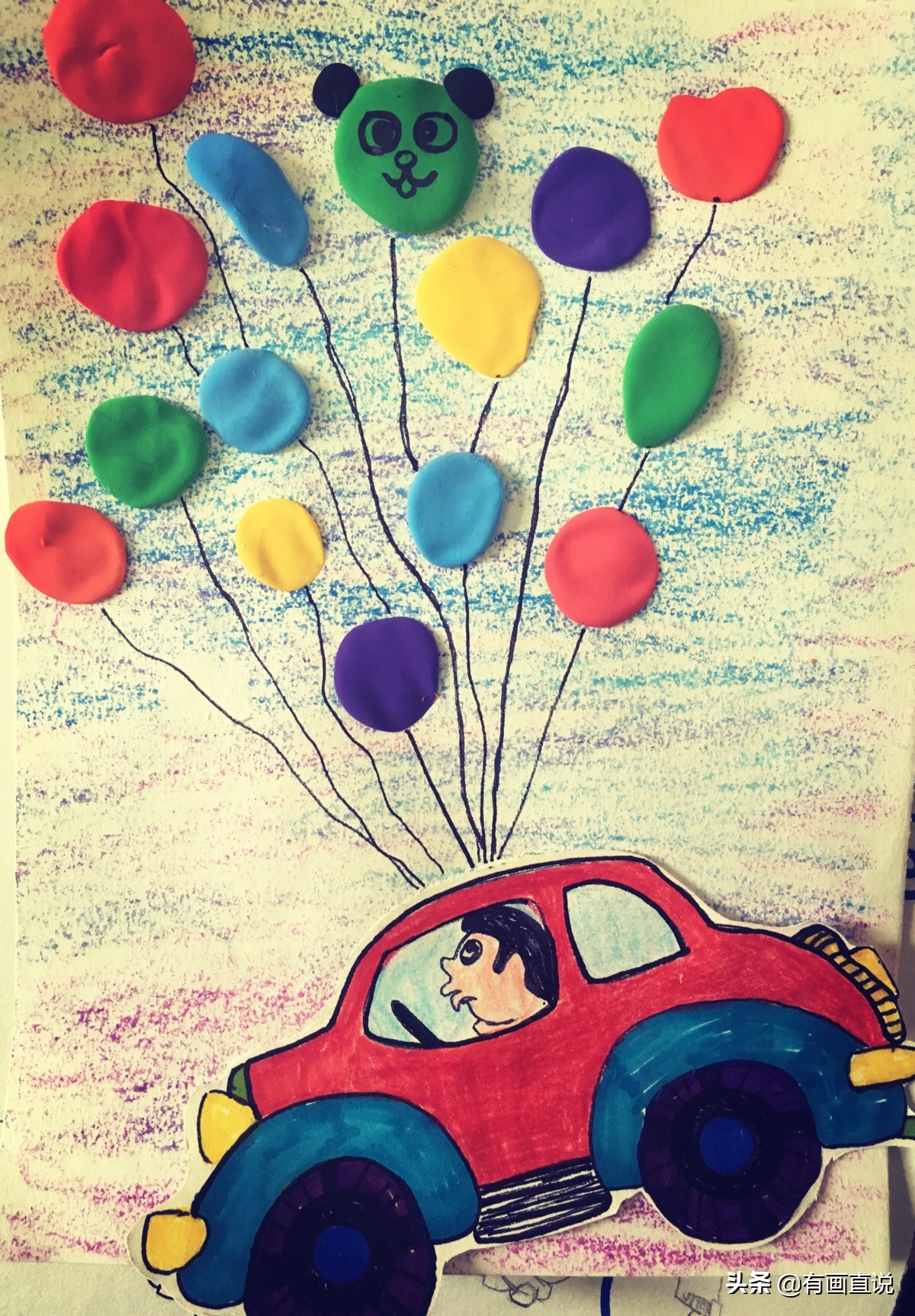 儿童创意画9-12岁,儿童创意画7-8岁创意画入门教程