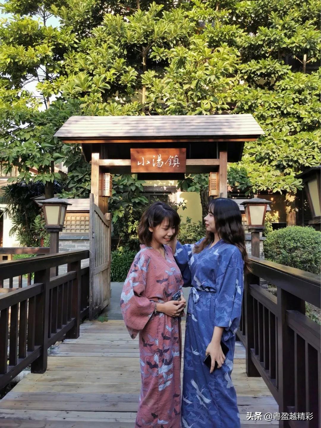 日本和服温泉度假村,和服网红打卡地视频