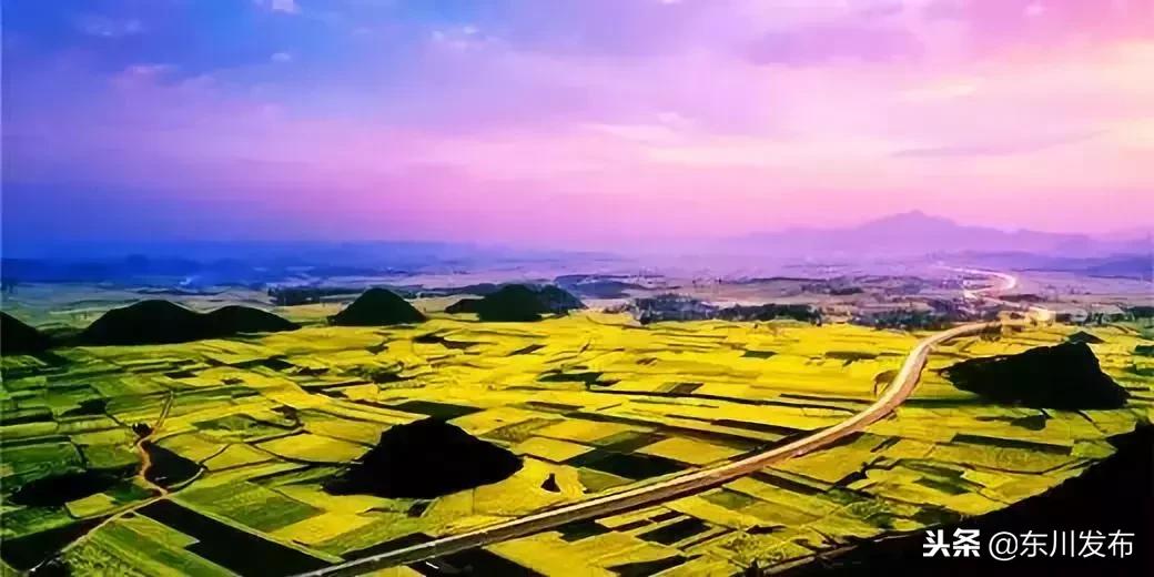 大美中国东川红土地,云南东川红土地美景赞美