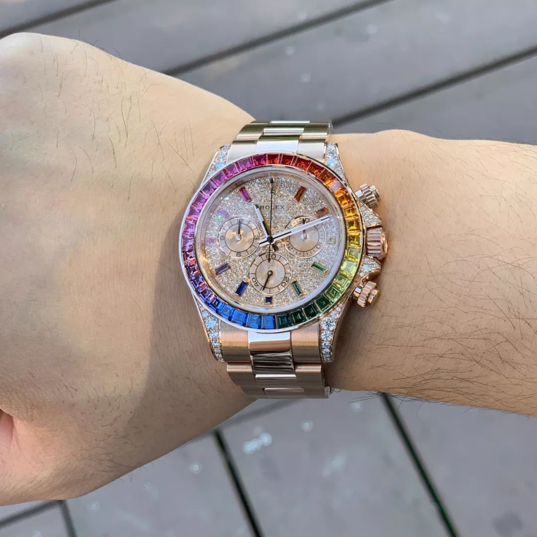 金表绿迪劳力士,劳力士绿水鬼手表难道不觉得丑吗