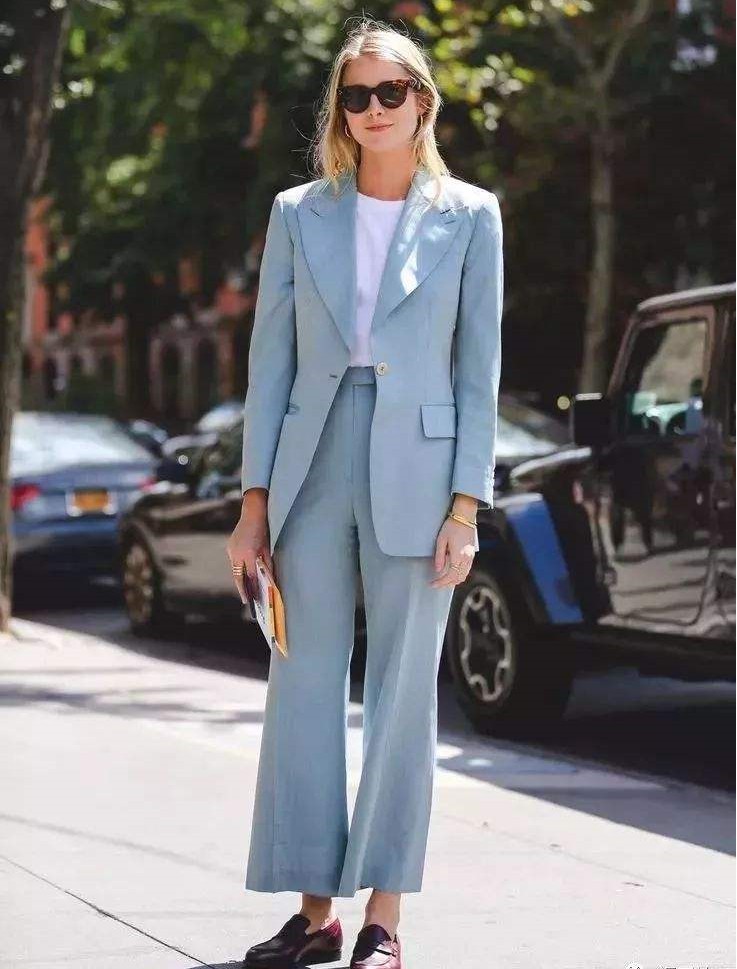 简约大气的胯宽腿粗洋气穿搭,大腿粗矮个子穿搭技巧