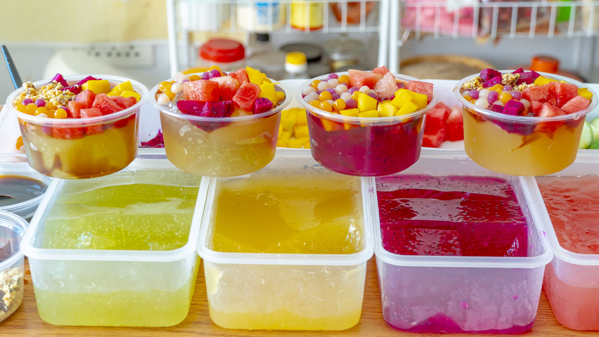 简单美食甜品夏天防暑,天热就做一道这样的小甜品