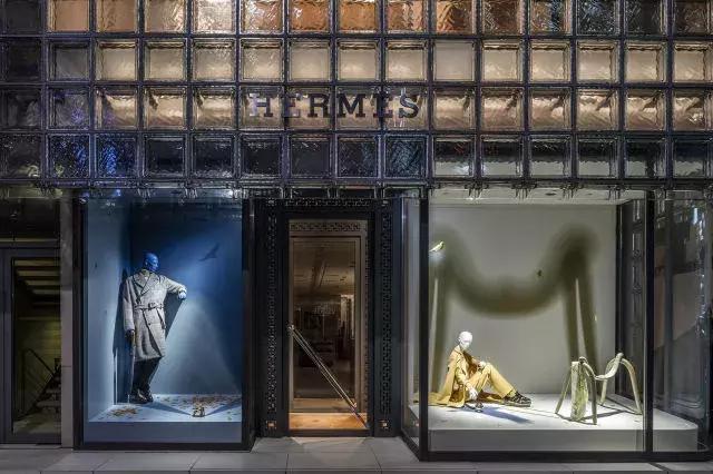 2016年成都爱马仕橱窗,爱马仕东京银座橱窗设计