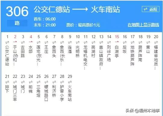 超详细！在福州再也不怕找不到路了！这条微信值得收藏