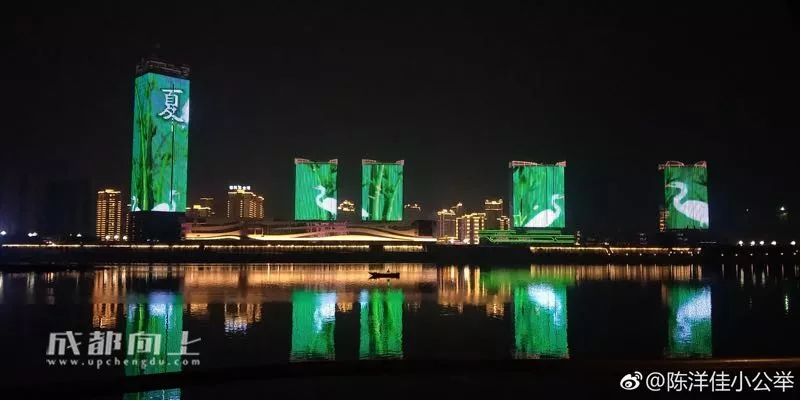 成都夜景pk杭州夜景,成都夜景vs重庆夜景春熙路