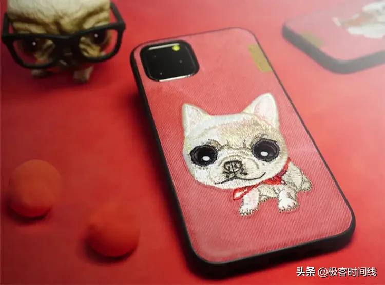 呆萌可爱小动物联谊晚会，创意刺绣苹果手机壳来袭