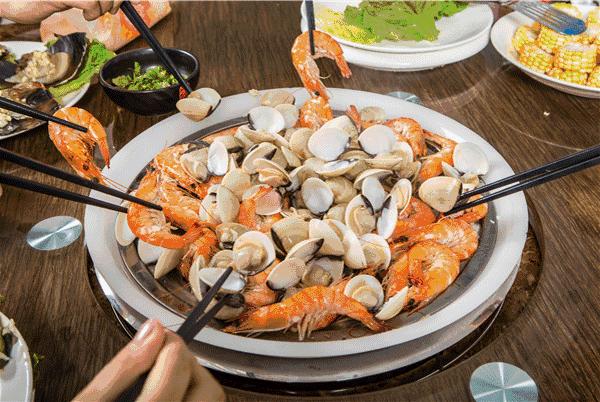 广州逸林假日酒店海鲜自助餐,广州逸林假日酒店自助晚餐